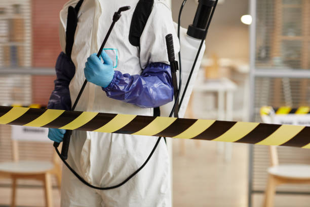 Professional Hoarding Cleanup technician working in George West, TX